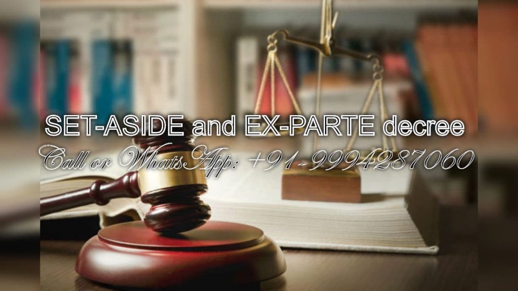 Find the Best Civil Lawyers in Chennai, Tamil Nadu, India. Rajendra Civil Law Firm is one of the Top Civil Advocates offices in India. Learn more about Set-Aside and Ex-Parte Orders. Get the Best Legal Consultation to know more about Civil laws and proceedings.