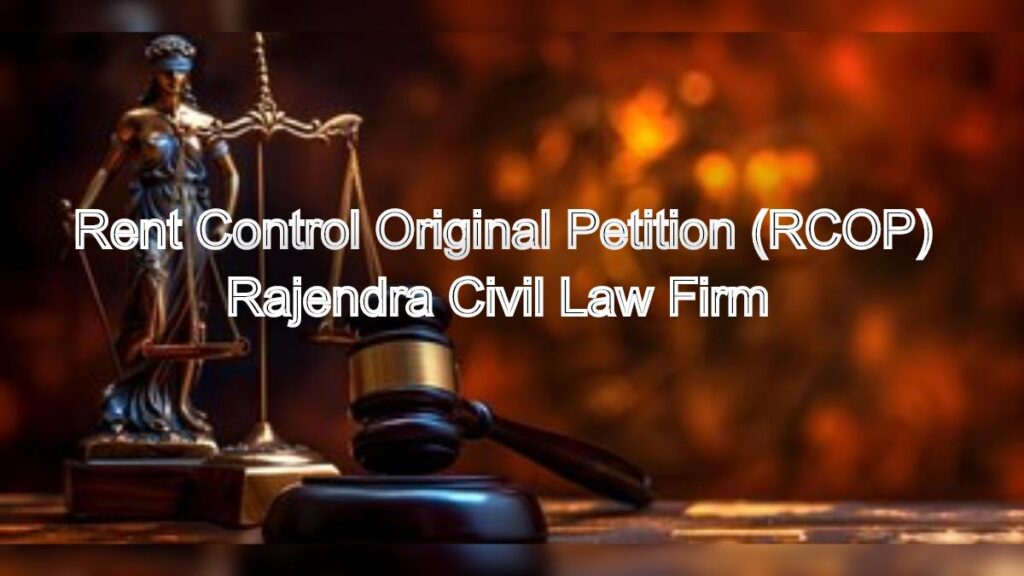 Rent Control Original Petition (RCOP): Navigating Legal Proceedings