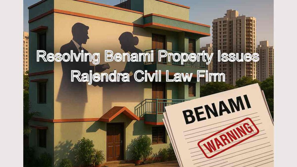 Resolving Benami Property Issues: Legal Solutions That Work