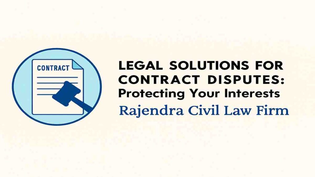 Legal Solutions for Contract Disputes: Protecting Your Interests