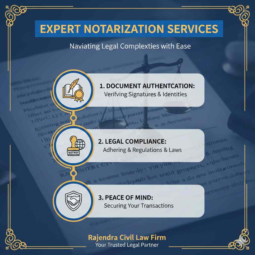 Infographic Expert Notarization Services in Chennai | Affidavits, POA, Property Documents