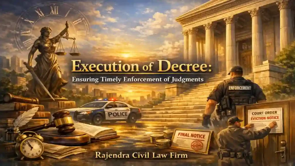 Execution of Decree: Ensuring Timely Enforcement of Judgments